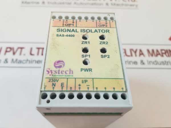 SYSTECH SAS-4100 SIGNAL ISOLATOR 230V