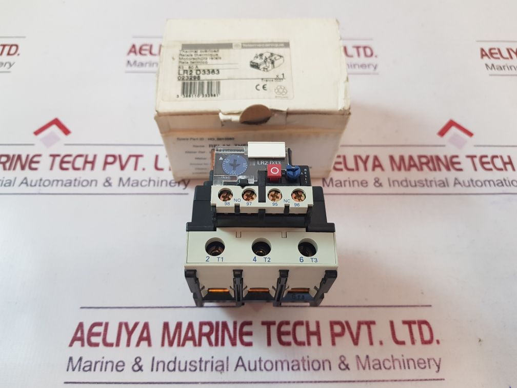 TELEMECANIQUE LR2 D3363 THERMAL OVERLOAD RELAY 10A