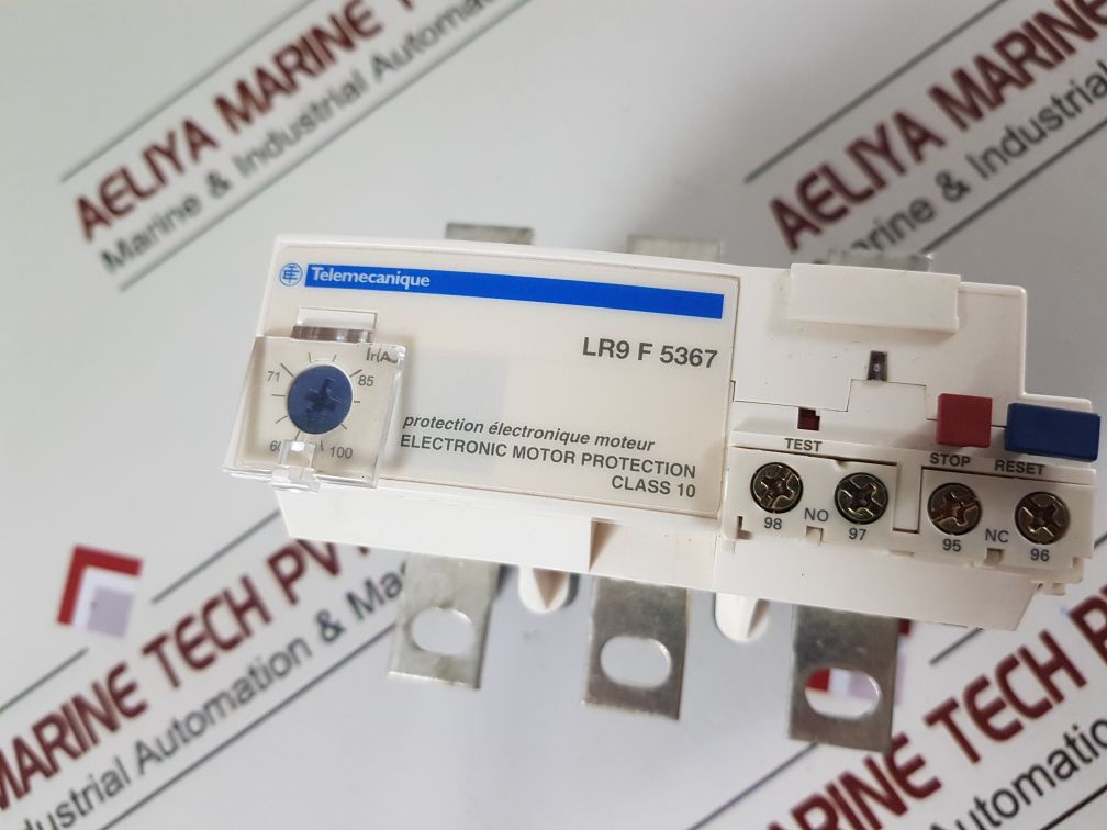 TELEMECANIQUE SCHNEIDER ELECTRIC LR9 F 5367 THERMAL OVERLOAD RELAY