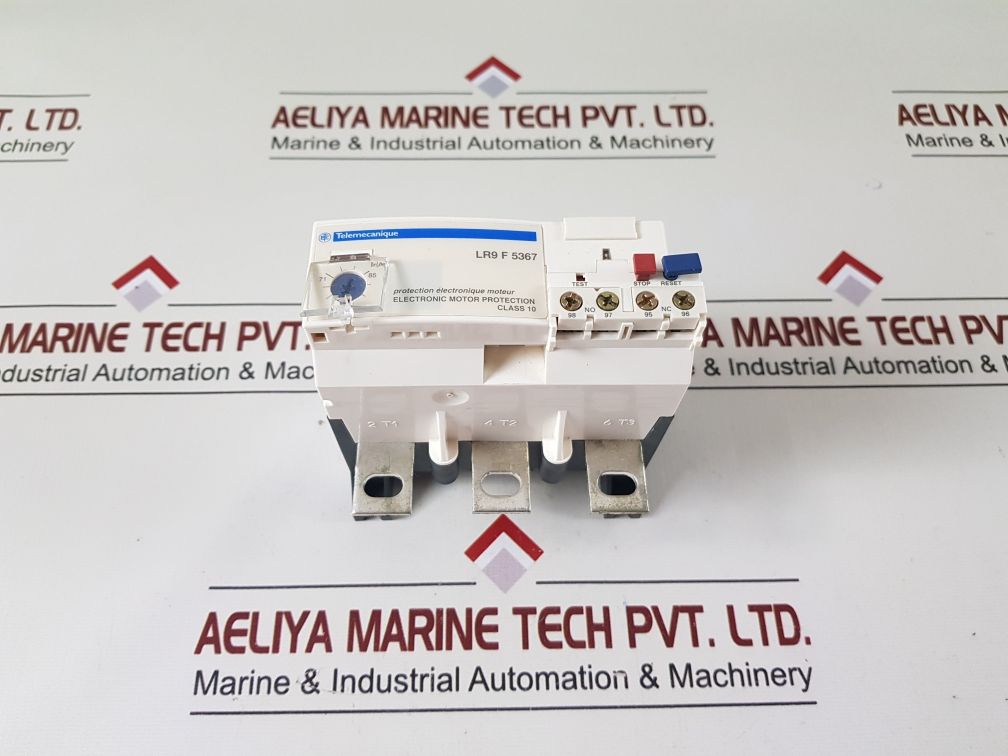 TELEMECANIQUE SCHNEIDER ELECTRIC LR9 F 5367 THERMAL OVERLOAD RELAY