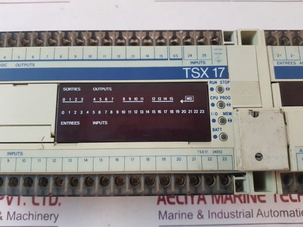 TELEMECANIQUE SCHNEIDER TSX 17 PLC MODULE