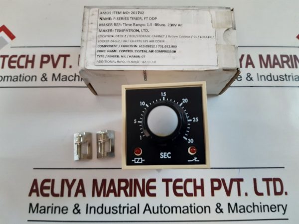 TEMPATRON FTDDP TIMER 230VAC