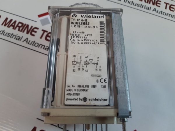 WIELAND SCHLEICHER DZ 52-SL TIMER RELAY