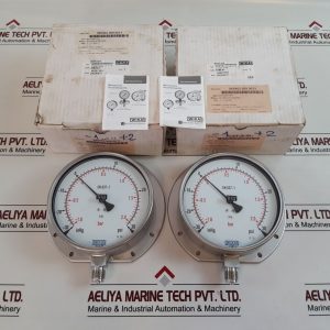 WIKA EN837-1 PRESSURE GAUGE -1.0 TO 2.0 BAR