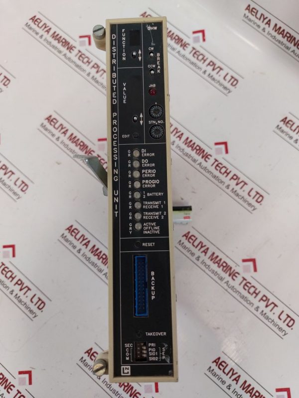 MAX CONTROL SYSTEMS LEEDS & NORTHRUP 080438 DISTRIBUTED PROCESSING UNIT