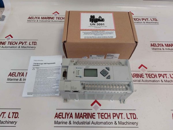 ALLEN-BRADLEY ROCKWELL AUTOMATION 1766-L32BWA MICROLOGIX 1400 PROGRAMMABLE CONTROLLERS