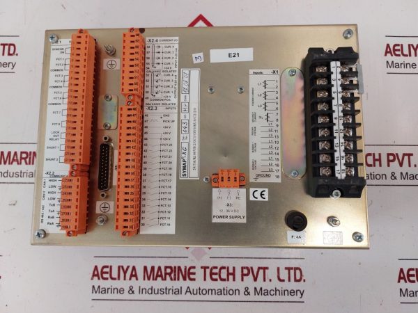 ABB SYMAP-XG MULTIFUNCTIONAL CONTROL DIGITAL PROTECTION MONITOR