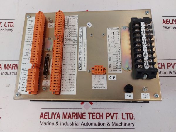 ABB SYMAP-XG MULTIFUNCTIONAL CONTROL DIGITAL PROTECTION MONITOR