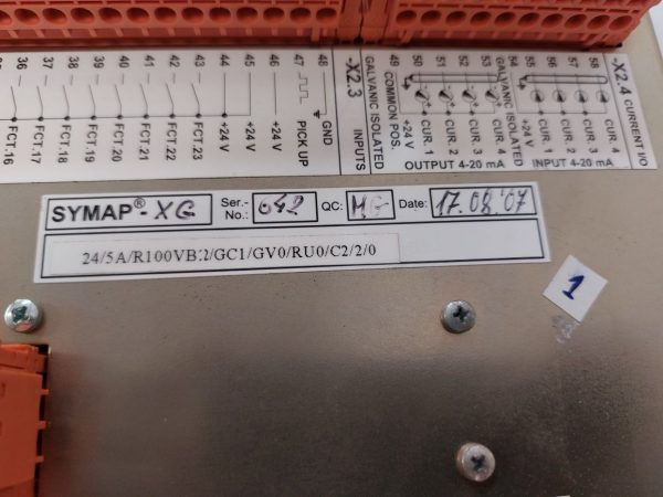 ABB SYMAP-XG MULTIFUNCTIONAL CONTROL DIGITAL PROTECTION MONITOR