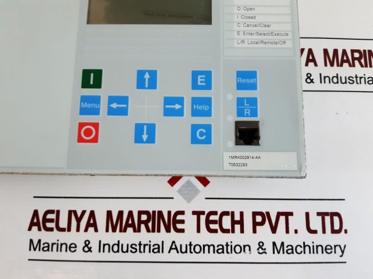 ABB REC670 DISPLAY 1MRK002814-AA - Aeliya Marine