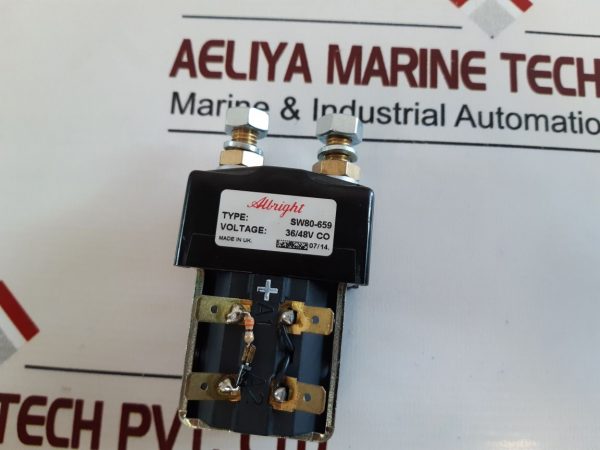 ALBRIGHT HYSTER SW80-659 STEERING CONTACTOR