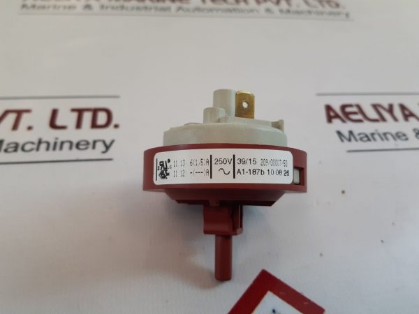 ALLIANCE LAUNDRY SYSTEMS 209/00007/50 WATER LEVEL SWITCH 250V