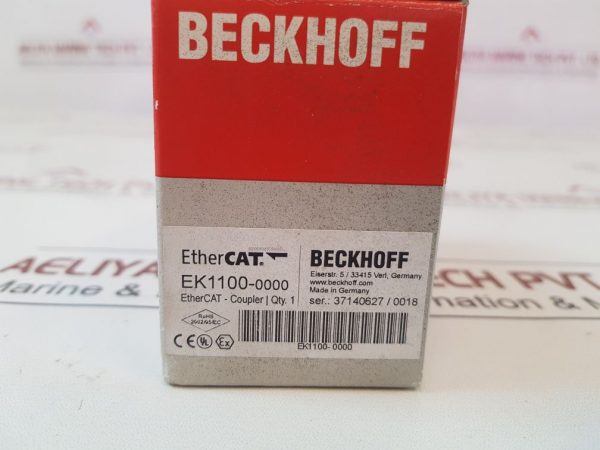 BECKHOFF EK1100 ETHERCAT COUPLER