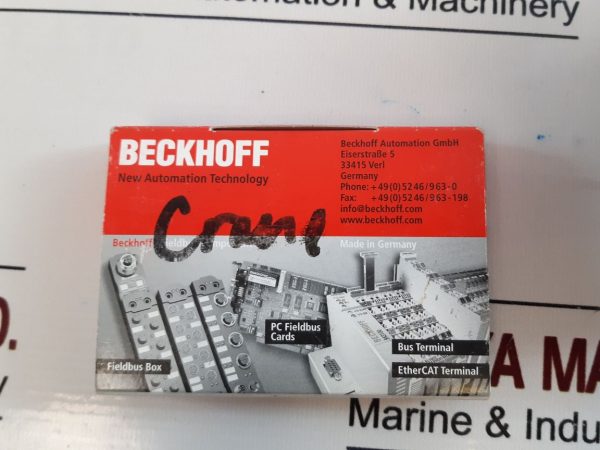 BECKHOFF EL2535 PWM CURRENT TERMINAL