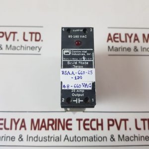 CONTINENTAL INDUSTRIES RSAA-660-25-1D0 SOLID STATE RELAY