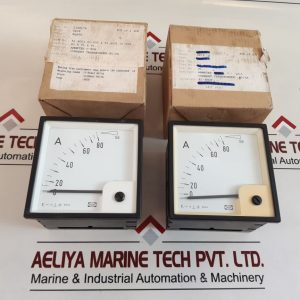 DEIF EQ96-X AMMETER 0-80A