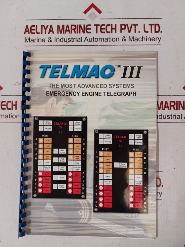 ENGTEK TELMAC III EMERGENCY ENGINE TELEGRAPH