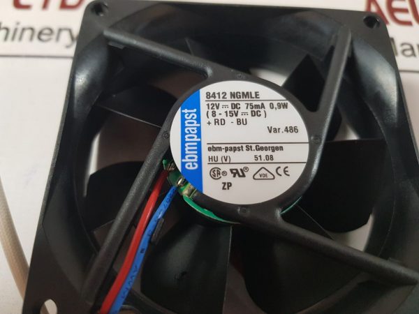 EBMPAPST 8412 NGMLE COOLING FAN 207279