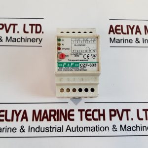 F & F CZF-333 VOLTAGE MONITORING RELAY