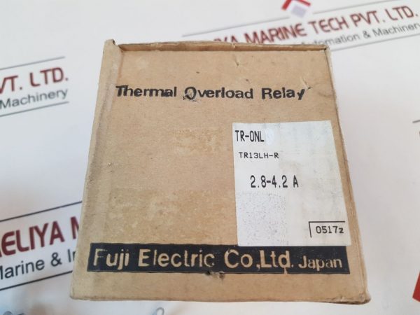 FUJI ELECTRIC TR-ONL THERMAL OVERLOAD RELAY