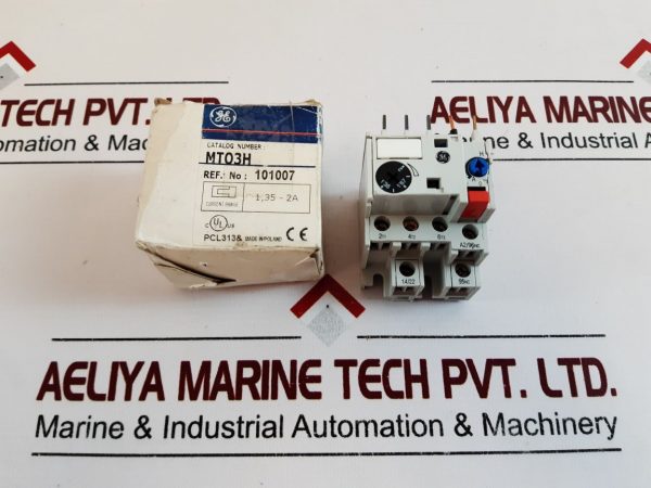 GENERAL ELECTRIC MT03H OVERLOAD RELAY 600V
