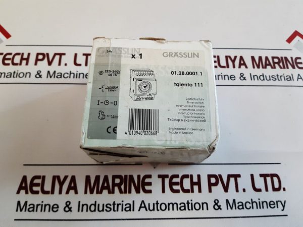 GRÄSSLIN TALENTO 111 TIME SWITCH