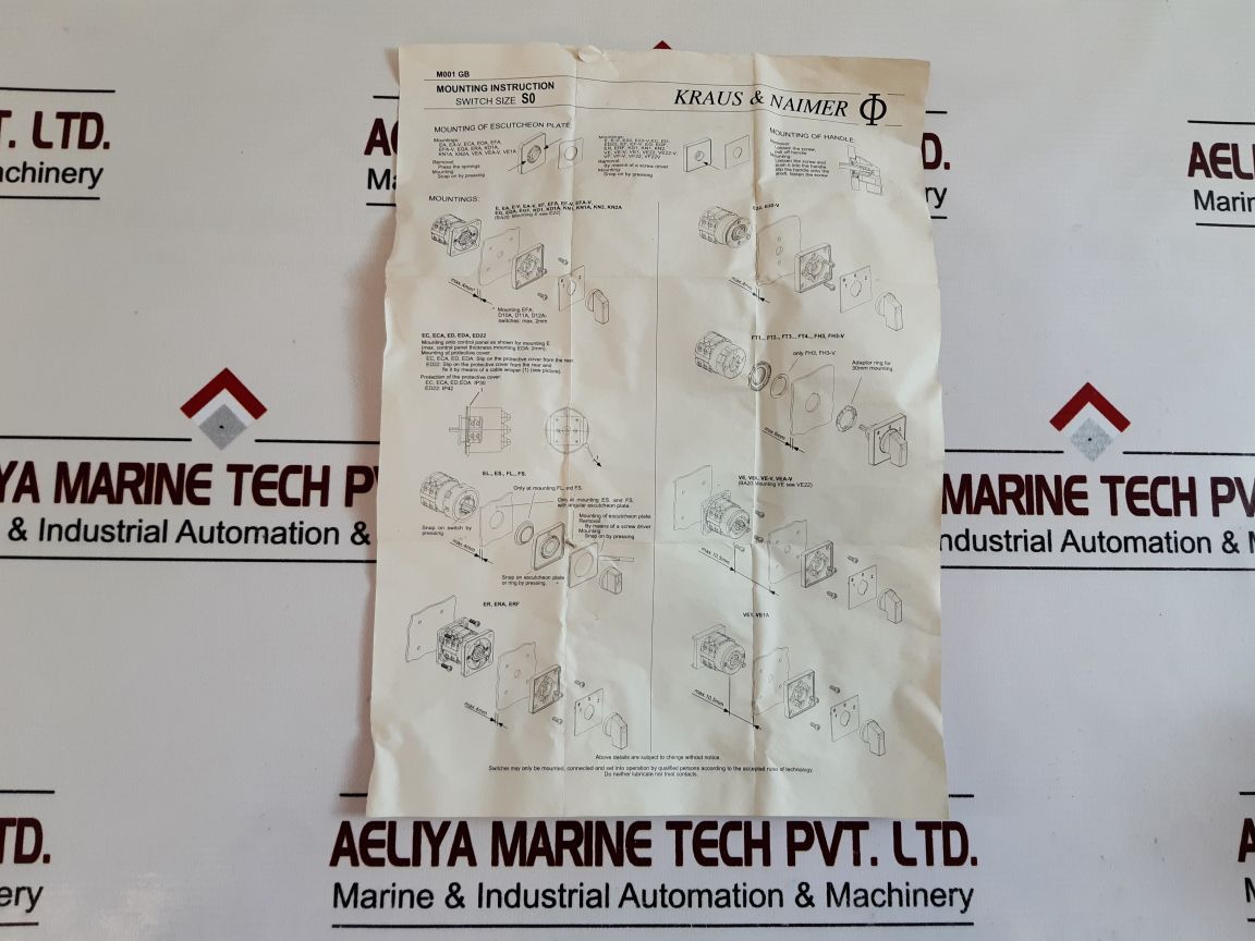 KRAUS & NAIMER CA50 MAIN MOTOR CONTROLLER