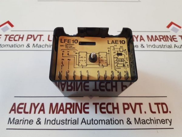 LANDIS & GYR LFE10 FLAME DETECTOR RELAY