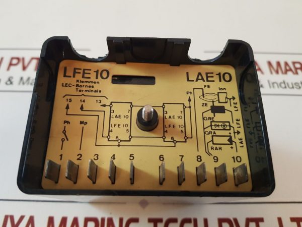 LANDIS & GYR LFE10 FLAME DETECTOR RELAY