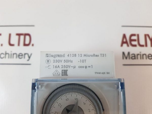 LEGRAND 4128 12 MICROREX T31 TIME SWITCH