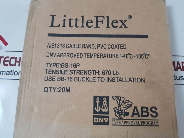 LITTLEFLEX BS-16P INSULATED BAND STREP