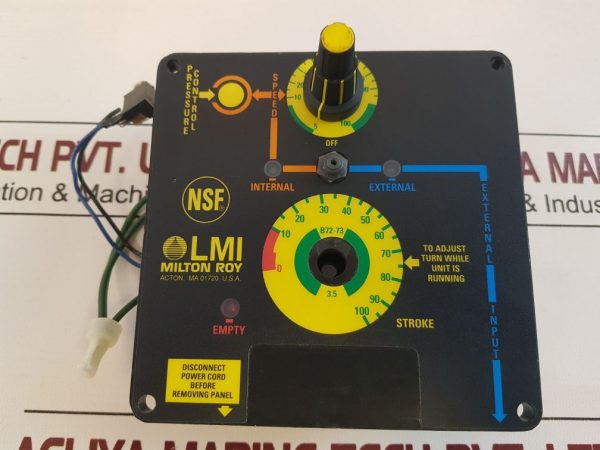 LMI MILTON ROY MICROPACE MP-100 CONTROL UNIT WITH A/D CONVERTER
