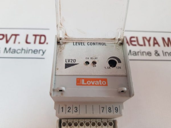 LOVATO LV2D LEVEL CONTROL RELAY