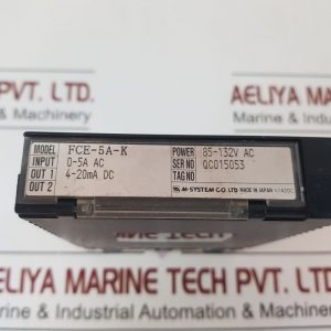 M-SYSTEM FCE-5A-K POWER 85-132V AC