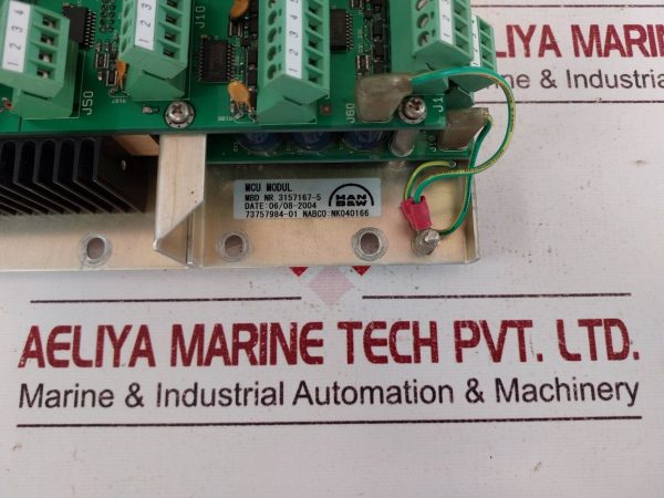 MAN B&W 3157167-5 MCU MODULE REV 1.2