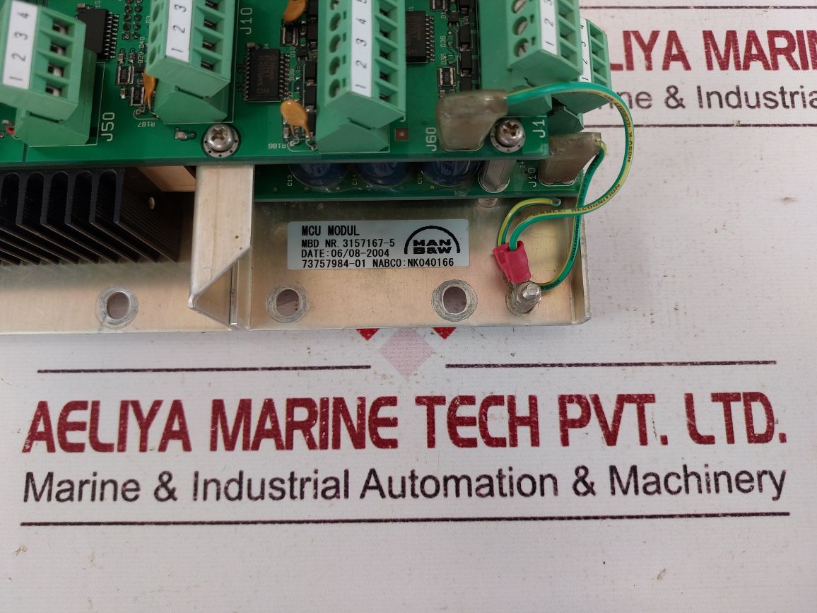 MAN B&W 3157167-5 MCU MODULE REV 1.2 - Aeliya Marine