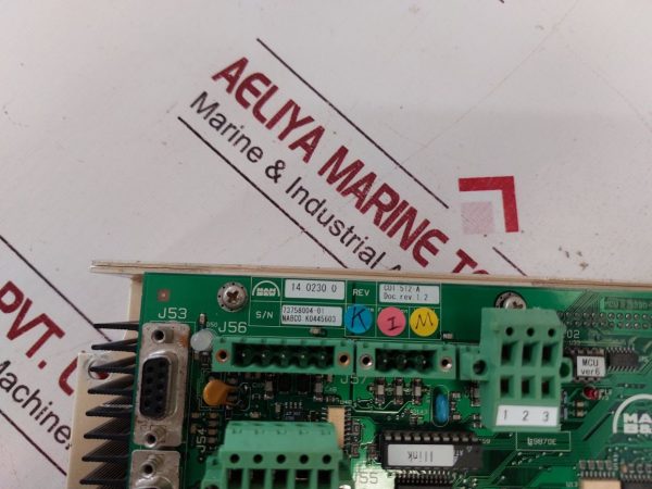 MAN B&W 3157167-5 MCU MODULE REV 1.2