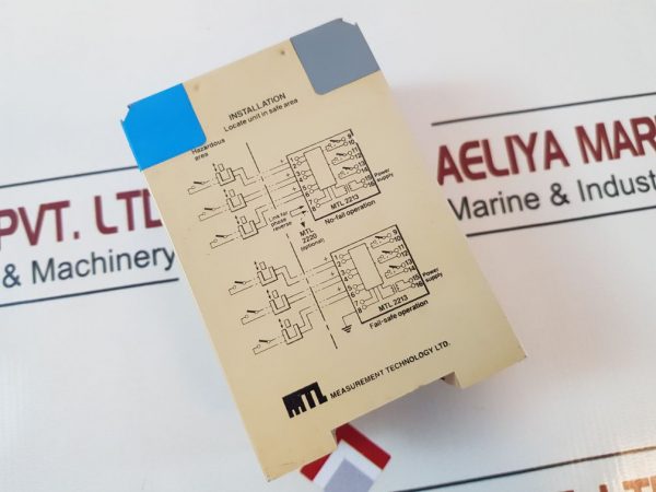 MEASUREMENT TECHNOLOGY MTL 2213 3-CHANNEL SWITCH/PROXIMITY DETECTOR RELAY