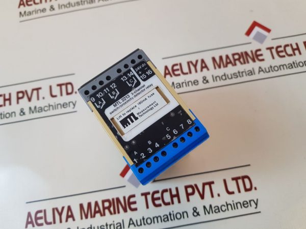 MEASUREMENT TECHNOLOGY MTL 2213 3-CHANNEL SWITCH/PROXIMITY DETECTOR RELAY