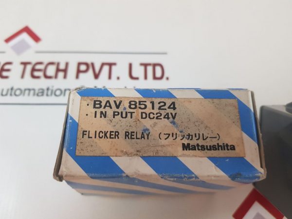 MATSUSHITA ELECTRIC BAV851-24 FLICKER RELAY