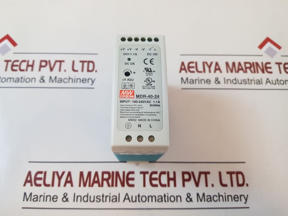 MEAN WELL MDR-40-24 POWER SUPPLY