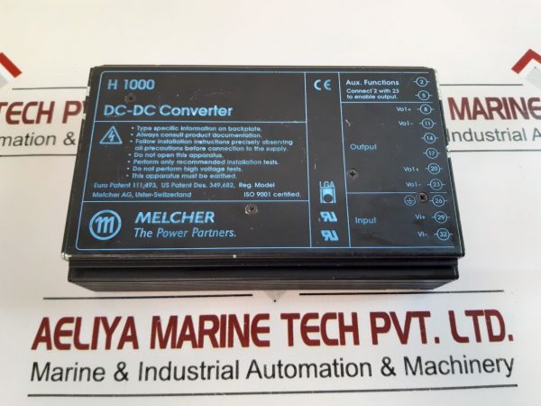 MELCHER H 1000 DC-DC CONVERTER IP 40