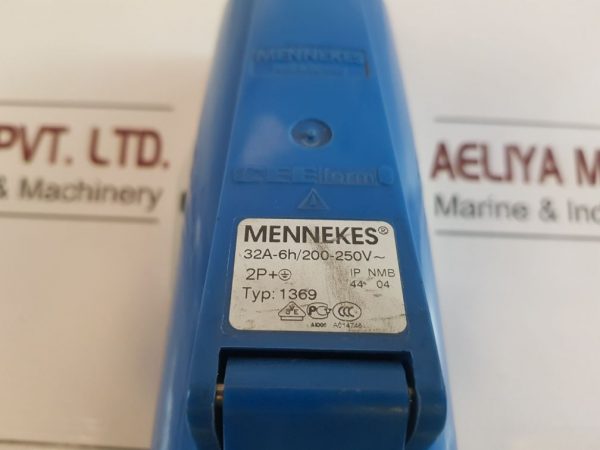 MENNEKES 32A-6H/220-250V~ CEE PLUG