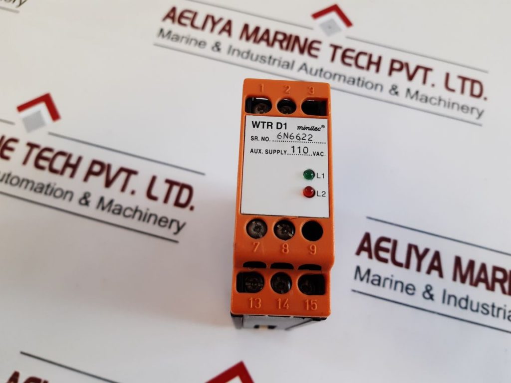 MINILEC WTR D1 WINDING TEMPERATURE RELAY Aeliya Marine