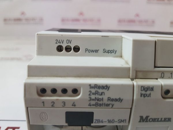 MOELLER PS4-201-MM1 PROGRAMMABLE LOGIC CONTROLLER 24VDC