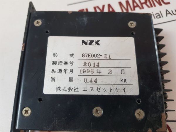 NZK 87E002-E1 ISOLATION AMPLIFIER