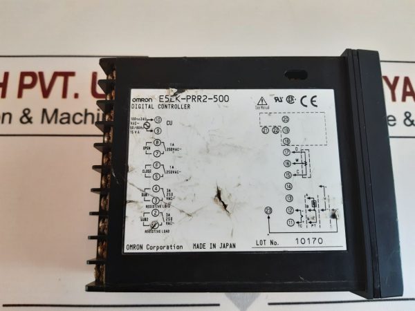 OMRON E5EK-PRR2-500 DIGITAL CONTROLLER