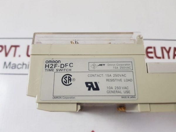 OMRON H2F-DFC TIME SWITCH 250VAC