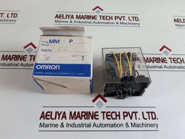 OMRON HITACHI MM4P-JE RELAY 100VAC