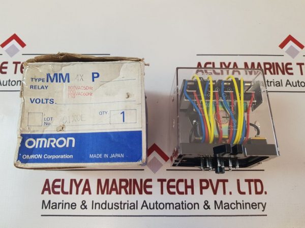 OMRON MM4XP POWER RELAY 100VAC